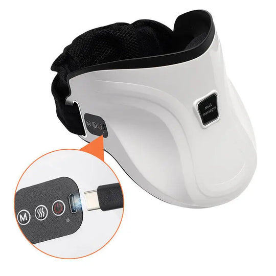 Electric Hot Compress Neck Fixed Traction Air Pressure Kneading Massage Instrument - Unique Unique Unique Electric Hot Compress Neck Fixed Traction Air Pressure Kneading Massage Instrument