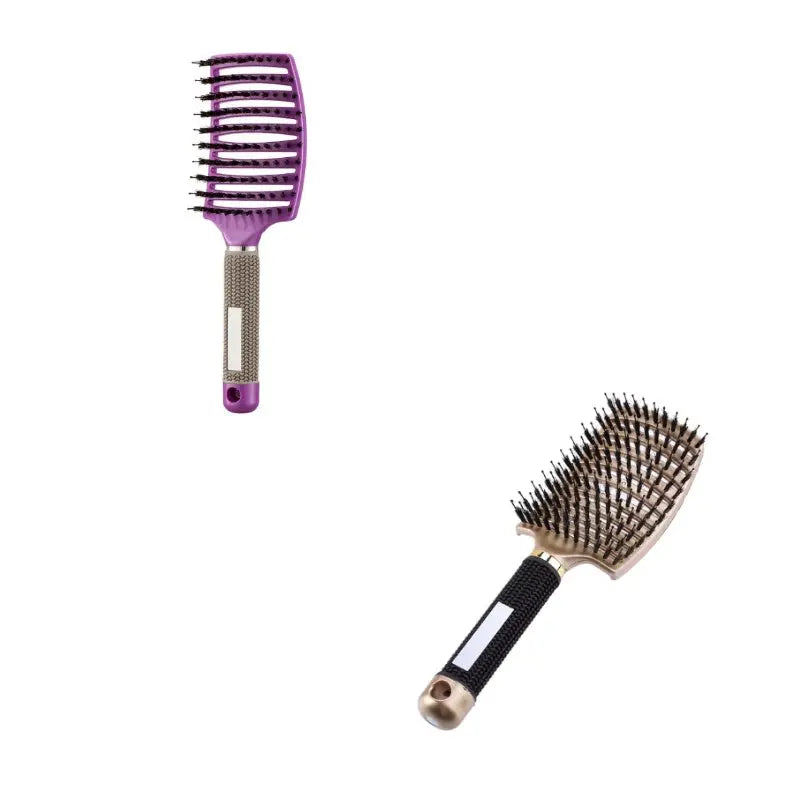 Hairbrush Anti Klit Brushy Haarborstel Women Detangler Hair Brush Bristle Nylon Scalp Massage  Teaser Hair Brush Comb Unique