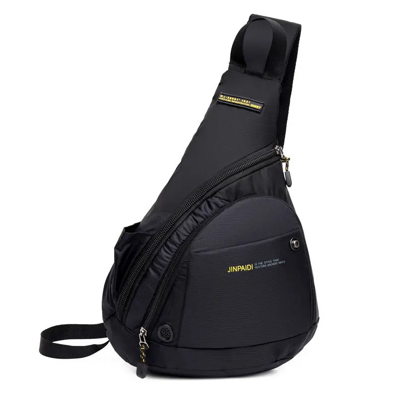 Men's Retro Chest Bag One Shoulder Crossbody Backpack - Unique Unique Unique Men's Retro Chest Bag One Shoulder Crossbody Backpack