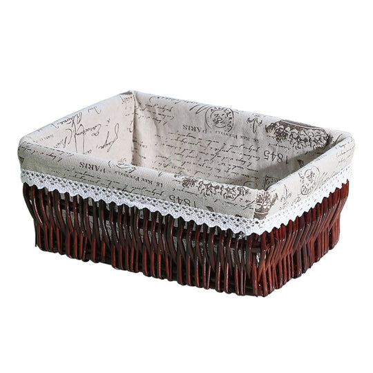 Willow And Rattan Kitchen Organize Storage Baskets - Unique Unique Unique Willow And Rattan Kitchen Organize Storage Baskets