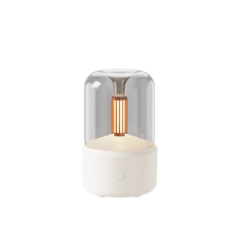Atmosphere Light Humidifier Candlelight Aroma Diffuser Portable 120ml Electric USB Air Humidifier Cool Mist Maker Fogger 8-12 Hours With LED Night Light - Unique Unique Unique Atmosphere Light Humidifier Candlelight Aroma Diffuser Portable 120ml Electric USB Air Humidifier Cool Mist Maker Fogger 8-12 Hours With LED Night Light