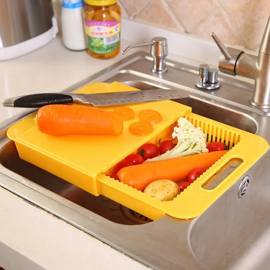 Multifunction Kitchen Chopping Blocks Sinks Drain Basket Cutting Board Vegetable Meat Tools Kitchen Accessories Chopping Board - Unique Unique Unique Multifunction Kitchen Chopping Blocks Sinks Drain Basket Cutting Board Vegetable Meat Tools Kitchen Accessories Chopping Board