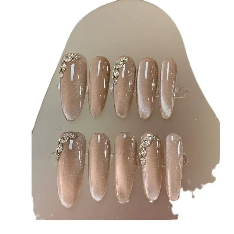 French Manicure Wear Nail Finished Product - Unique Unique Unique French Manicure Wear Nail Finished Product