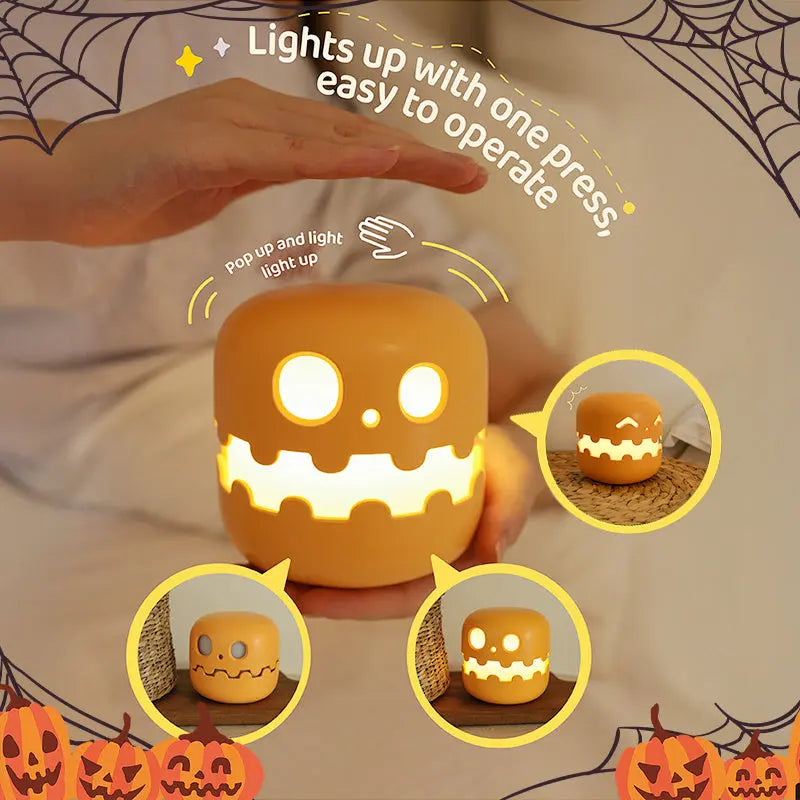 Pumpkin Lamp Bedside Halloween Funny Decoration Ambience Light For Bedrooms Living Room Decoration Kids Birthday Gift Halloween Decorations - Unique Unique Unique Pumpkin Lamp Bedside Halloween Funny Decoration Ambience Light For Bedrooms Living Room Decoration Kids Birthday Gift Halloween Decorations