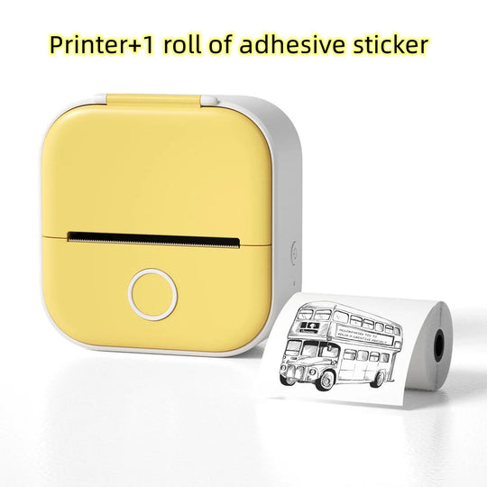 Portable Mini Thermal Label Printer Home Photo Printer Student Wrong Question Printer Bluetooth-compatible Mini Label Printer Price Tag - Unique Unique Unique Portable Mini Thermal Label Printer Home Photo Printer Student Wrong Question Printer Bluetooth-compatible Mini Label Printer Price Tag
