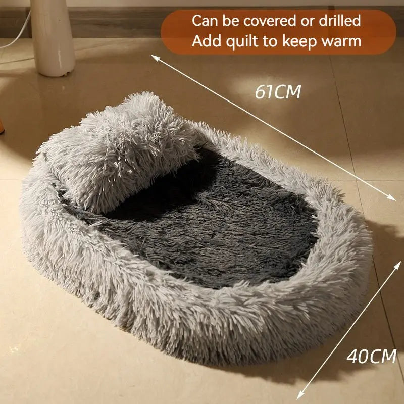 Long Wool Oval Plus Quilt Warm Cat Dog Nest More Than Pets Bed Colors Winter Pet Products - Unique Unique Unique Long Wool Oval Plus Quilt Warm Cat Dog Nest More Than Pets Bed Colors Winter Pet Products