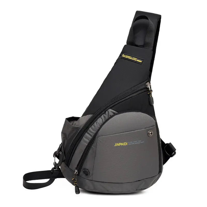Men's Retro Chest Bag One Shoulder Crossbody Backpack - Unique Unique Unique Men's Retro Chest Bag One Shoulder Crossbody Backpack