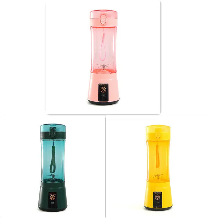 Portable Electric Fruit Juicer Wireless USB Rechargeable Mini Mixer Multifunction Summer Smoothie Blender Machine Kitchen Supplies Unique