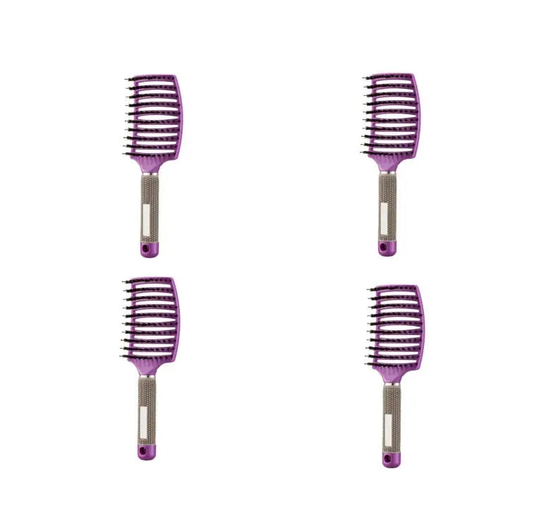 Hairbrush Anti Klit Brushy Haarborstel Women Detangler Hair Brush Bristle Nylon Scalp Massage Teaser Hair Brush Comb - Unique Unique Unique Hairbrush Anti Klit Brushy Haarborstel Women Detangler Hair Brush Bristle Nylon Scalp Massage Teaser Hair Brush Comb