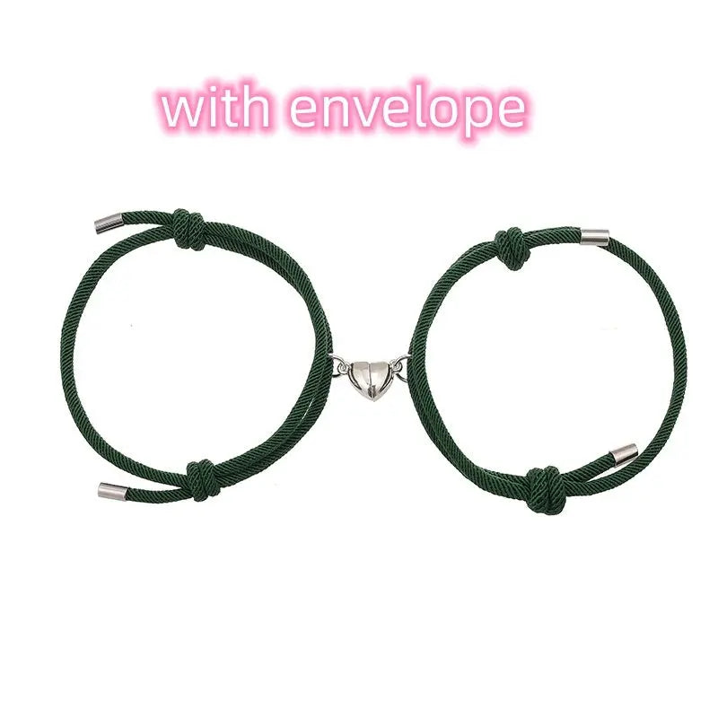 Simple Nylon Love Magnetic Bracelet - Unique Unique Unique Simple Nylon Love Magnetic Bracelet