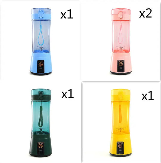 Portable Electric Fruit Juicer Wireless USB Rechargeable Mini Mixer Multifunction Summer Smoothie Blender Machine Kitchen Supplies Unique