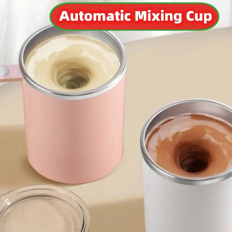 Portable Smart Magnetic Automatic Mixing Coffee Cup Rechargeable Rotating Home Office Travel Stirring Cup - Unique Unique Unique Portable Smart Magnetic Automatic Mixing Coffee Cup Rechargeable Rotating Home Office Travel Stirring Cup