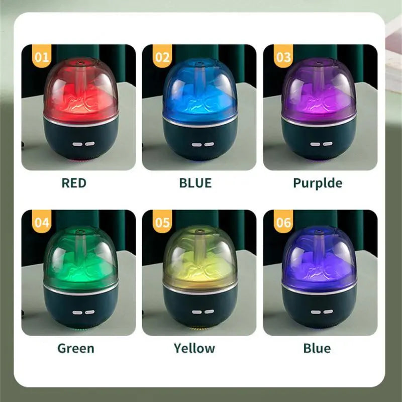 Air Humidifier Essential Oil Ultrasonic Aromatherapy Atomizer Colorful Light Heavy Fog Volume Office Home Accessories - Unique Unique Unique Air Humidifier Essential Oil Ultrasonic Aromatherapy Atomizer Colorful Light Heavy Fog Volume Office Home Accessories