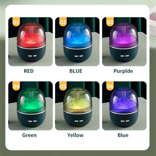 Air Humidifier Essential Oil Ultrasonic Aromatherapy Atomizer Colorful Light Heavy Fog Volume Office Home Accessories - Unique Unique Unique Air Humidifier Essential Oil Ultrasonic Aromatherapy Atomizer Colorful Light Heavy Fog Volume Office Home Accessories