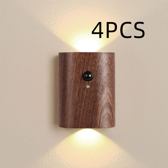 Hallway Access Wood Induction Light - Unique Unique Unique Hallway Access Wood Induction Light