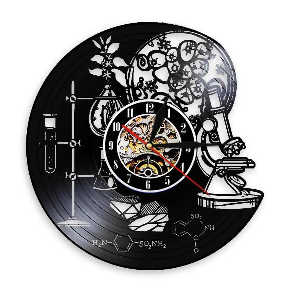 Modern Minimalist Vinyl Wall Art Wall Clock - Unique Unique Unique Modern Minimalist Vinyl Wall Art Wall Clock