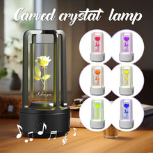 Creative 2 In 1 Audio Acrylic Crystal Lamp And Bluetooth Speaker Valentine's Day Gift Touch Night Lamp - Unique Unique Unique Creative 2 In 1 Audio Acrylic Crystal Lamp And Bluetooth Speaker Valentine's Day Gift Touch Night Lamp
