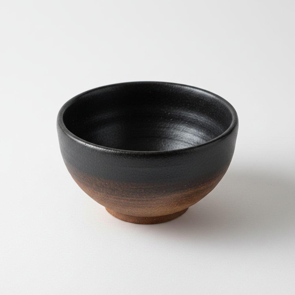 Ceramic Catch Bowl — Small, Wabi-Sabi Glaze, Minimalist Desk & Entryway Organizer